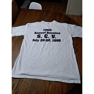 New Vintage XL Sons of Confederate Veterans 100th Annual Reunion SCV Tee Tshirt